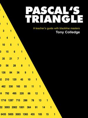 cover image of Pascal's Triangle